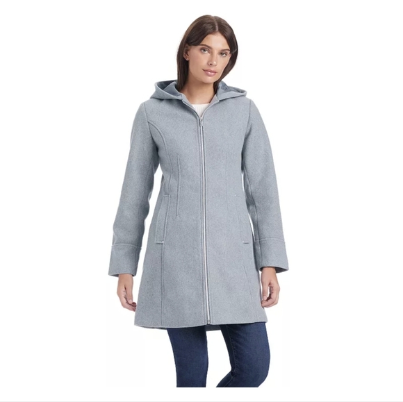 Vince Camuto Jackets & Blazers - Vince Camuto Women'sHooded Coat -Blue